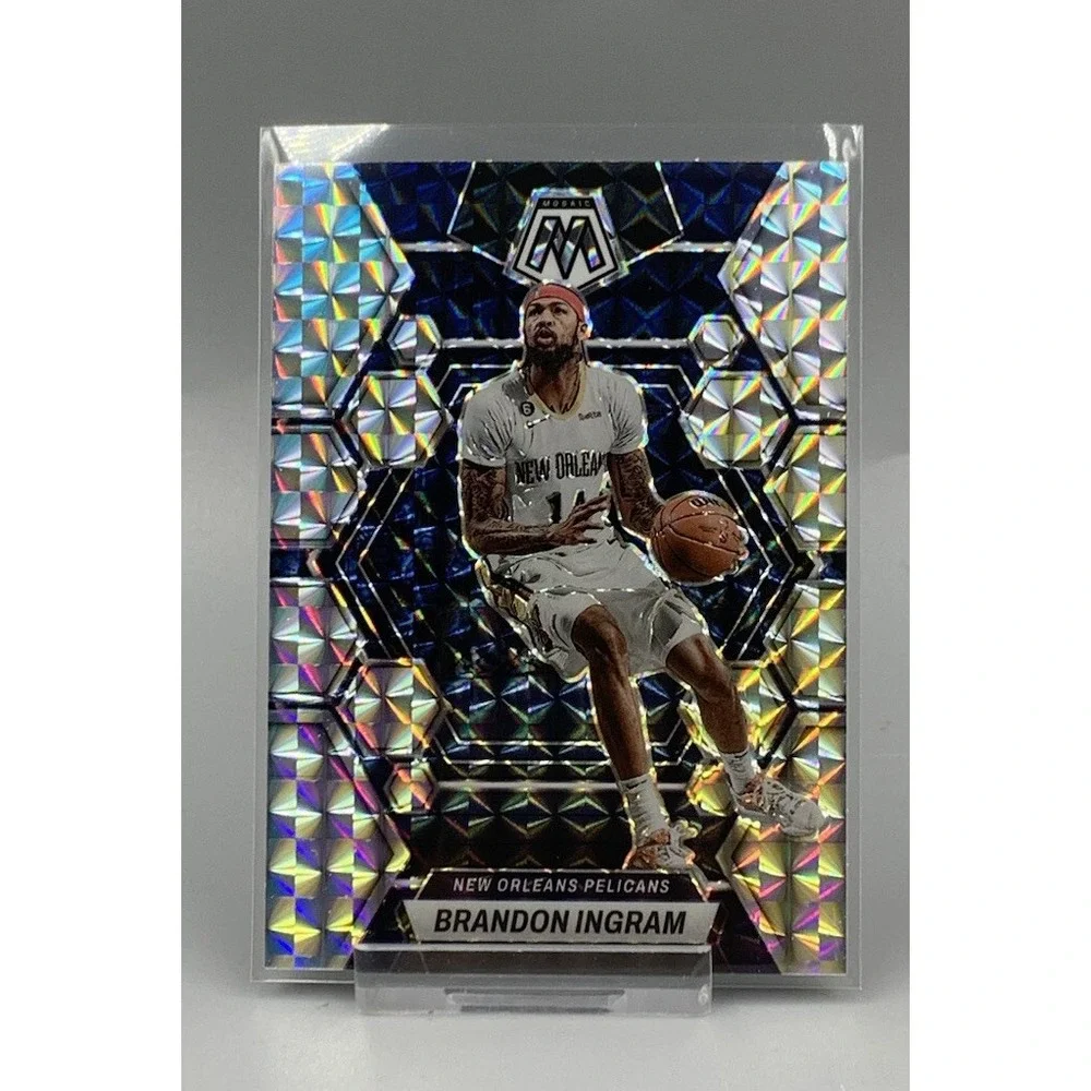 2022-23 Panini Mosaic Silver Prizm #61‎ BRANDON INGRAM New Orleans Pelicans